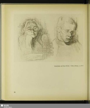 Selbstbildnis mit Hans Kollwitz