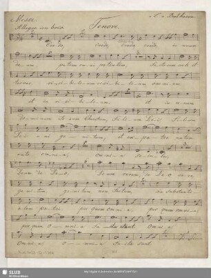 [Solo and coro:] Tenore