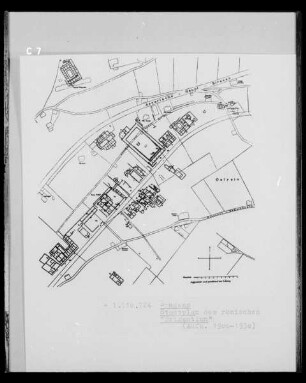 Stadtplan des römischen Brigantium