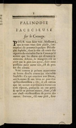 9-38, Palinodie Facecieuse
