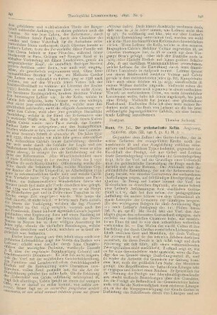 242-243 [Rezension] Hans, Julius, Der protestantische Kultus