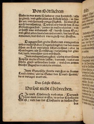 117v-121r, Das sechste Gebot