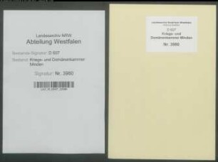 Güter und Gerechtsame der Pfarrei Steinhagen (Amt Sparrenberg, Vogtei Brackwede)