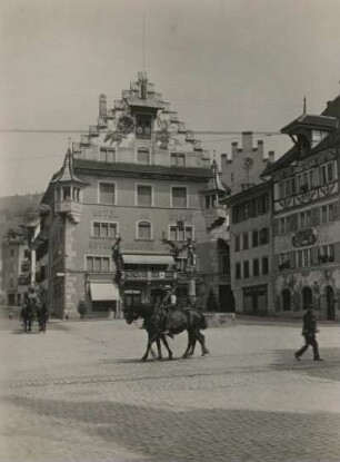 Zug, Schweizer Mittelland. Hotel Zum Ochsen