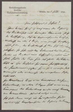 Schreiben von Ludwig Haas an Prinz Max von Baden; Sicherheit des Seekreises