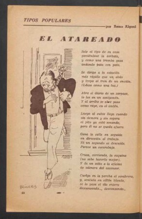El atareado : Tipos populares