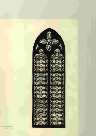 Entwurf für ein Chorfenster in der Katholischen Kirche St. Martin in Wellmich