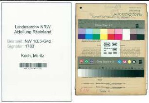 Entnazifizierung Moritz Koch , geb. 02.01.1903 (Friseur)