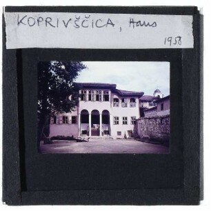 Kopriwschtiza, Oslekov-Haus : Außenansicht