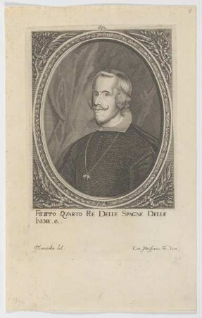 Bildnis des Filippo Qvarto Rè delle Spagne