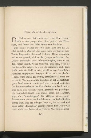 Tiere, die reichlich angeben