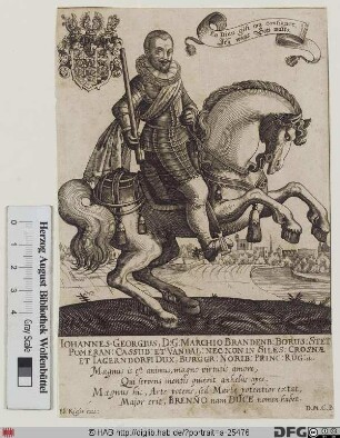 Bildnis Johann Georg, Markgraf von Brandenburg-Jägerndorf