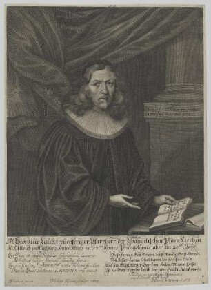 Bildnis des Georgius Laub
