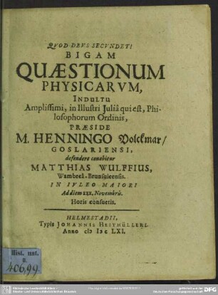 Bigam quaestionum