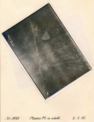 Foto des Geländes um und südlich der Plume Ferme südlich von Bezonvaux (Luftbild)