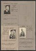 Ehrenbuch für die Gefallenen und Vermissten des Zweiten Weltkriegs; Fotos, Lebensdaten (Blatt 201-250, August bis Oktober)