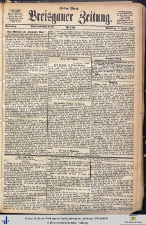 03.08.1901 (Erstes Blatt)