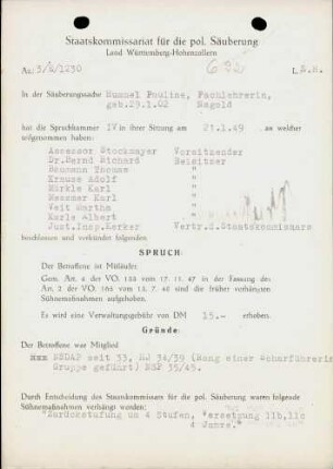 Hummel, Pauline