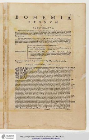 Bohemia Regnum et Electoratus