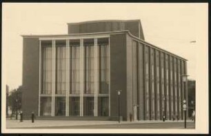 Schauspielhaus, Bochum: Aussenansicht Eingangsseite