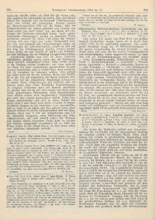 355-356 [Rezension] Allo, Ernest B., Saint Jean, l'Apocalypse