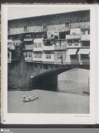 Ponte vecchio in Florenz