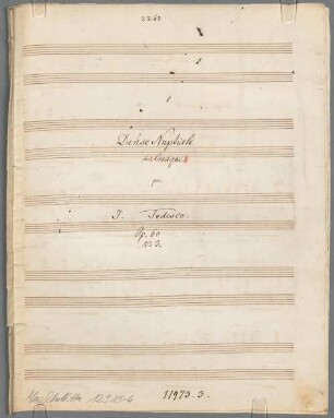 Danse nuptiale des cosaques; a; pf; op. 60/3 - BSB Mus.Schott.Ha 12915-4