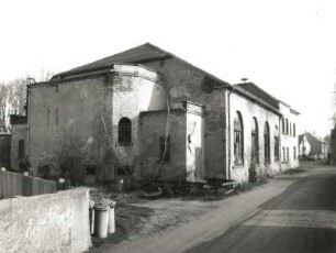 Dresden-Kaditz, Spitzhausstraße 1. Gasthof "Kaditz" (2. H. 19. Jh.)