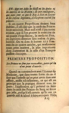 Réflexions politiques et historiques sur l'affaire des princes