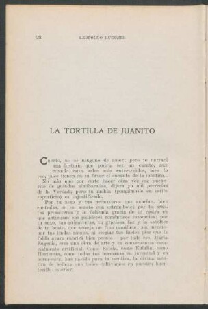 La tortilla de Juanito