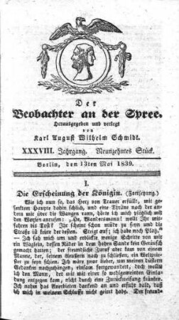 19. Stueck, 13. Mai 1839