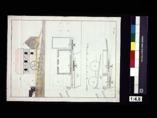 Versetzung der gesprungenen Wertheimer Pulvermühle