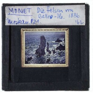 Monet, Felsen von Belles-Île