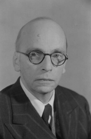 Porträt von Alfred Meusel : Porträt von Alfred Meusel