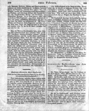Hamburg-Altonaische Bibel-Gesellschaft.