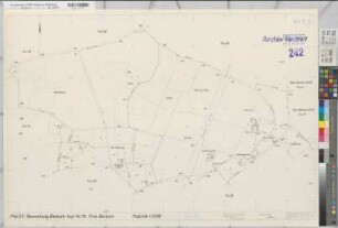 Beckum Ksp. u.Stadt (Beckum), Umlegung Beckum, Gem.Karte Beckum, Kspl. Flur 55
