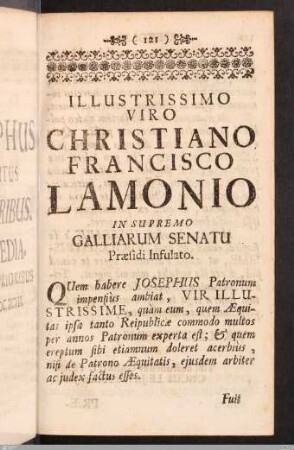 Epistola.