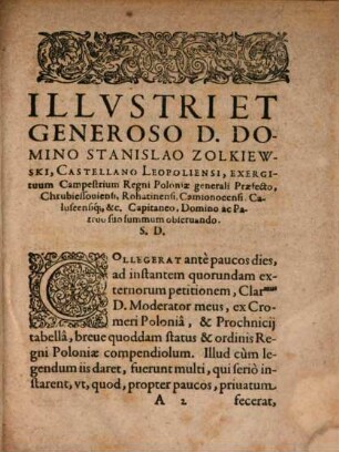 Polonia Seu Brevis Descriptio Statuum Regni Poloniae : Cum Partitione Provinciarum, Et Ordinum. Ex variis Auctoribus collecta