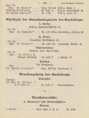 Dienstaltersliste