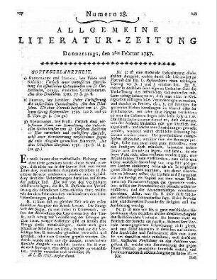 Sack, A. F. W.: Kosmologische Betrachtungen über den neu entdeckten Planeten. Berlin: Decker 1785