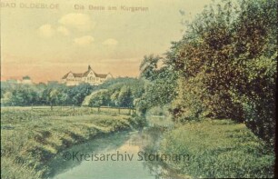 Kurpark: Beste mit Blick auf die Oberrealschule [Theodor-Mommsen-Schule]