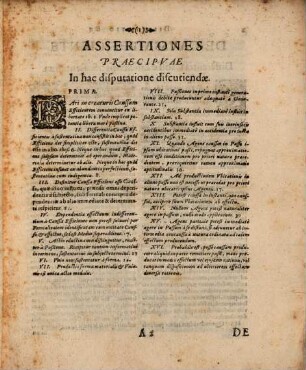 Dispvtatio Physica De Efficiente Cavssa In Genere Et Creata In Specie