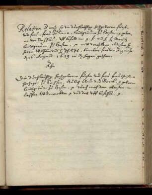 Reise Landgräfin Julianes nach den Niederlanden 1619