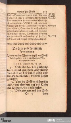 Die drey und dreyssigste Betrachtung [...].
