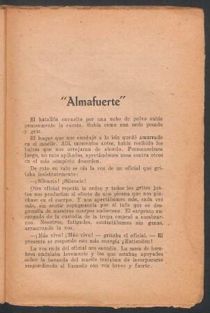 "Almafuerte"