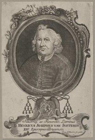 Bildnis des Henricus Josephus van Susteren