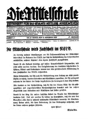 Die Mittelschule wird Fachschaft im NGLB