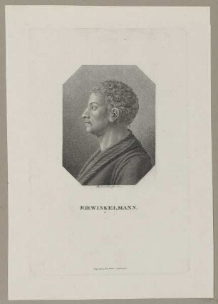 Bildnis des Joh. Winkelmann
