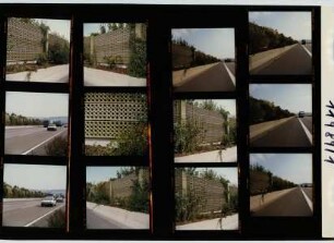 Lärmschutzwand, Montabaur - Heiligenroth, 1989