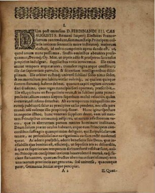 Disputatio Theologica Solennis De Iure Pontificis Circa Electionem Imperatoris Romani